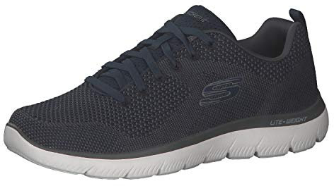Skechers FLEX ADVANTAGE 3.0 Low-Top Sneaker für Herren, Blau - Zierlich - Größe: 44 EU