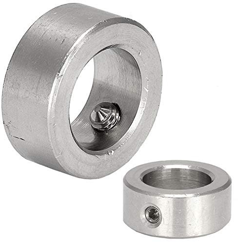 Stellringe 10mm für Achse Welle Edelstahl (5 Stück) Tiefenanschlag Sackkarren FASTON®