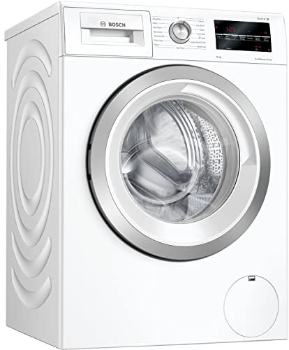 Bosch WAU28T64GB Washing Machine 9kg Capacity, AllergyPlus, SpeedPerfect, 1400rpm spin, White, Serie 6, Freestanding