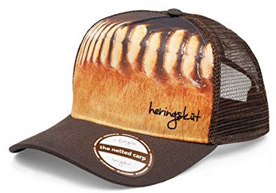 heringsküt Angel Cap I Basecap für Angler Snapback Anglerkappe Unisex I Netted Carp