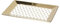 Tognana Vassoio Rettangolare Golden Wishes Porcelain White NATALE COLLECTION