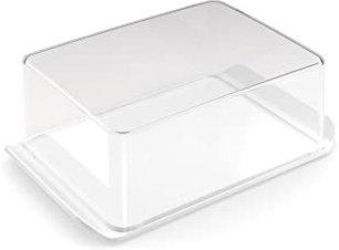 Bosch KSZGGM00 Zubehör für Kühl-Gefrier-Kombinationen, Butterdose, transparenter Deckel, Made in Germany
