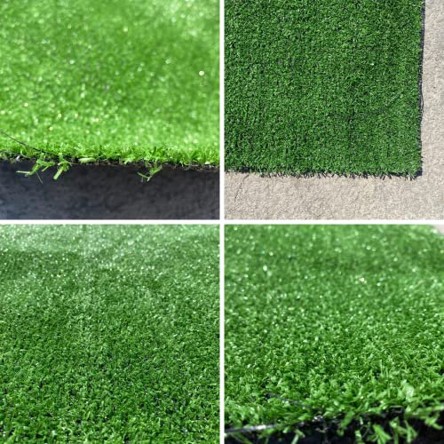 acquaverde | Prato Sintetico da 7mm per Giardino, Balcone, Terrazzo e Piscina 2x5 mt (10 mq) – Erba Artificiale, Sintetica Resistente al Calpestio e Raggi UV, Facile da Pulire