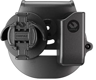 Orpaz Handcuff Holster, Law Enforcement Handcuff Case, Handcuff Holder, for Sig P365 & Similar, 9mm Mag Pouch Combo - Unisex - Will Improve Your Tactical Appearance