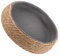 Alipis Panier De Lit De Chat Rotin Lit De Couchage pour Animaux De Compagnie Nid De Chien Rond Chenil De Chiot Lit De Chaton Tressé À La Main Coussin Respirant pour Animaux De Compagnie