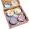 ALLAVA 4 Stück Duftkerzen Geschenkset, Natürliches Sojawachs Duftkerzen Set, Kerzenset zum Stressabbau, Duftkerze für Weihnachten, Geburtstag, Valentinstag, Aromatherapie, Hochzeiten (A)