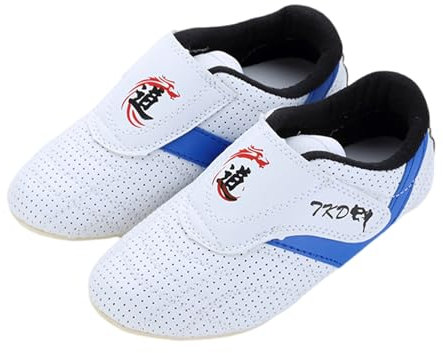Chaoyilian Taekwondo Schuhe FüR Taichi Fitnessstudio,Karate Kampfsportschuhe,Tai Chi Sport Turnschuhe,Karate Trainingsschuhe,Bequeme rutschfeste,FüR AnfäNgertrainer Kampfkunsttraining,Weicher Boden