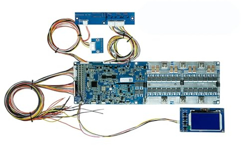 seplos 3.0 BMS Seplos 48V 50A/100A/150A/200A 13S/14S/15S/16S CAN/RS485 Battery Protection Board Smart Balance BMS for Li-Ion LiFePO4 TypeC (3.0-C 48V 150A 15S+BT+LCD)