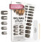 MOYOU LONDON Halbgehärtete UV Gel Strips - 20 Stück - Gel-Nagelfolien UV Härtend für Maniküre in Salonqualität - Tiramisu