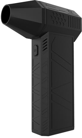 Jadeshay X3 Mini Turbo Jet Fan, Adjustable Speeds 130000rpm, Dual Type-C Batteries Charging & Magnetic Air Nozzle, Cleans Electronics, Cars, Leaves, Snow, BBQ Blowing