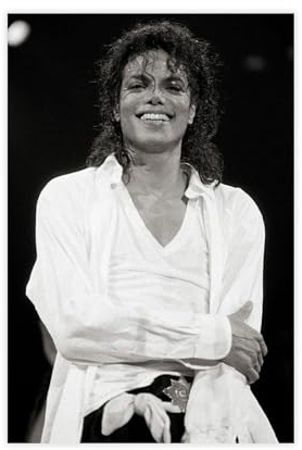 NWGACS Leinwand-Poster, Motiv: Sänger Michael Jackson, Wandkunst, Dekordruck, Gemälde für Wohnzimmer, Schlafzimmer, Dekoration, ungerahmt, 30 x 45 cm