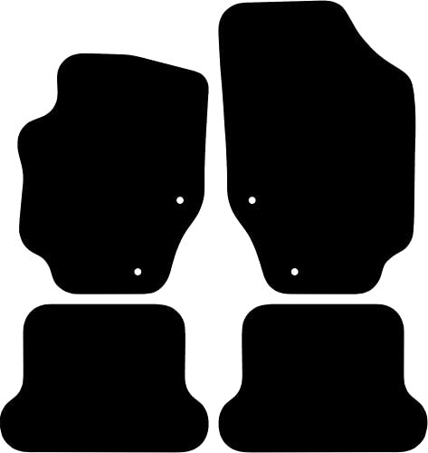 Kovvar Fußmatten passend für Peugeot 307 2001-2009 Passend zur Ausführung: CC Coupé/Cabrio | Qualität: Comfort