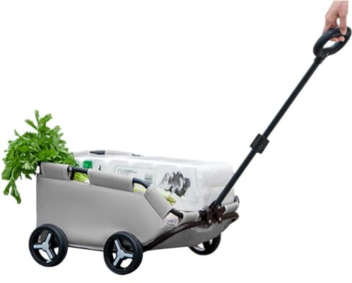 r Hundebuggy | Katzenbuggys, Kleintierbuggys, Haustiertransporter, Rollende Hundetrage | Leichter, Zusammenklappbarer Hundewagen Mit 4 Rädern Für Reisen, Einkaufen, Spazierengehen Und Spielen