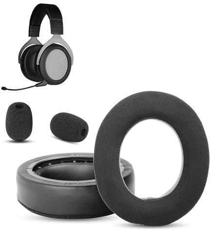 HAIZEEN Earpads Compatible with Corsair HS75 XB/HS70/HS60/HS50/Pro Headsets Ear pads Replacement Cushion(Cooling Gel layer)