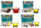 Caffè Vulcanus, 120 capsules de sélection de tisanes : Relax, digestive, gingembre&citron, baies ; Compatible avec Nespresso