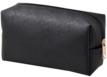 Linkidea Damen Elektrorasierer Tasche, kompatibel mit Philips, Braun, Panasonic Rasierer, tragbare Reise-Aufbewahrungstasche, schützender Organizer (schwarz), Schwarz