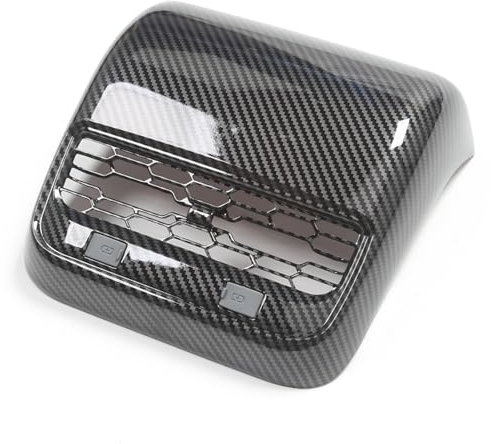 YSQOFJDFJ Auto Front AC Vent Für Tesla Für Model 3 Y 2021-2023 Auto Hinten Klimaanlage Vent Outlet Abdeckung Trim Innen Zubehör ABS A Klimaanlage Lüftungsdüse