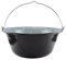 Perfect Home Pentola tradizionale ungherese per gulasch, 10 l, in acciaio smaltato, nero