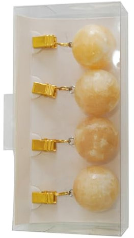 Duyeuau Hochwertige Marmor-Tischdeckenbeschwerer, Anker, elegante Stein-Tischdekoration, Gewichte für Innen- und Außenbereich, Essveranstaltungen