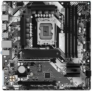 Placa Madre Placa Base Fit For ASROCK Intel B760 B760M Pro-A/D4 LGA1700 128 GB DDR4 PCIe 4.0 Micro ATX Compatible con i7-14700 i9-13900 i5-13500 i9-12900