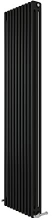 iBathUK Regency Tall Vertical Column Radiator, Triple Panel Radiators, 1800x460mm Slim Radiator, Wall Mounted for Bathroom,Kitchen,Living Room- Anthracite