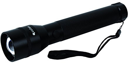 Cofan Linterna de aluminio Led 3 W | Incluye función Zoom y 140 Lm | Medidas Ø4 x 22 cm