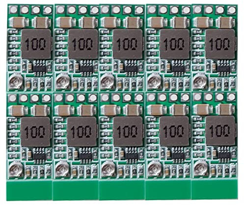 YOUMILE 10Pcs Step-Down Power Supply Module Mini DC-DC 12-24V To 5V 3A Voltage Buck Converter Adjustable 1.8V 2.5V 3.3V 5V 9V 12V