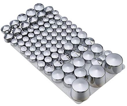 XMT-Moto - Capuchons de boulons en ABS pour Harley Davidson Softail Twin Cam 1984-2006, chromé