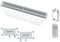 Belrad Typ 33 Universalheizkörper Ventilheizkörper Mittelanschluss mit 8 Anschlüssen 500 x 800 (HxB)-1645W