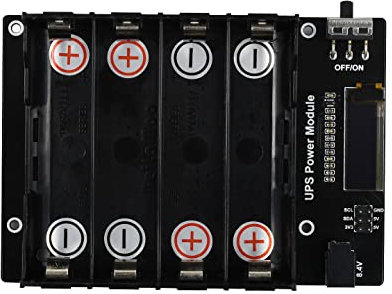 Waveshare Jetson Nano Uninterruptible Power Supply UPS Module Stable 5V Power Output Multi Battery Protection Circuits