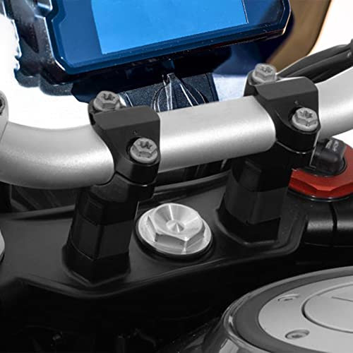 Lorababer Motorcycle CNC Aluminum Handlebar Riser Up Bracket Kit Compatible with K-T-M 790 Adventure/ADV R 2019 2020 2021 2022 Handle Bar Mount Clamp Accessories