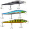 ODS Minnow Wobbler Angelköder Kit 4.7 schwimmendes Fischköder Lockmittel zum Fangen auf Hecht Zander Raubfisch (kit 2)