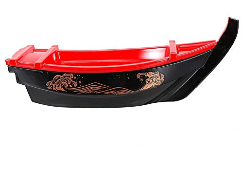 Plato de Barco de Sushi Sashimi japonés, Bandeja para Servir Sushi, Plato de Sushi, Tablero de Sushi de Madera, vajilla Decorativa, Fiesta, alojamiento, Barco de exhibición