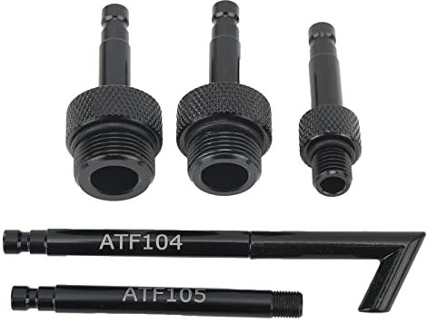 Leapiture 5Pcs ATF Automatische Übertragung Flüssigkeit Öl Füllstoff Adapter VAS6262 2 Ersatz