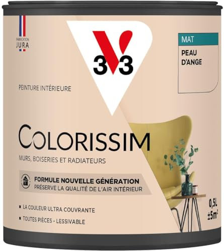 V33 Peinture multi-supports Colorissim® Peau d'ange Mat 0,5L