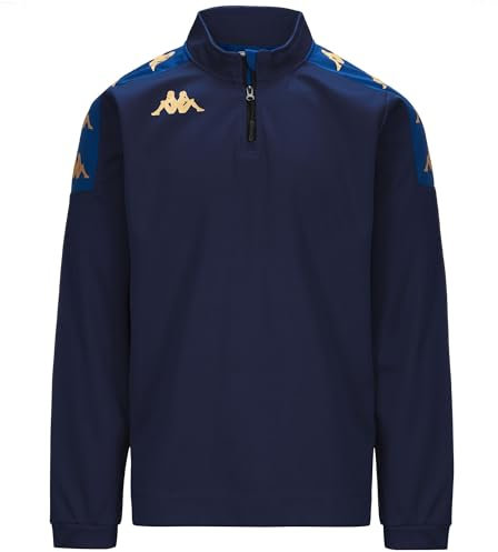 Kappa KAPPA4SOCCER GASSOLO - Fleece - Maglia - Uomo - Blue Marine-Blue MD Cobalt