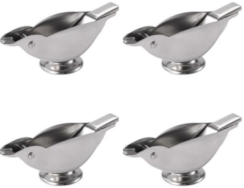 [4 Pieces] Bird Lime Squeezer, Juice Presser Manual, Lemon Press Squeezer Stainless Steel, Fruit Squeezer, Kitchen Gadgets Best Sellers 2024, Lime Juicer For Cocktails Citrus Orange