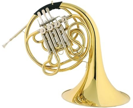 Bb-Tonart zweireihiges Waldhorn-Blechblasinstrument Waldhorn Musikinstrument