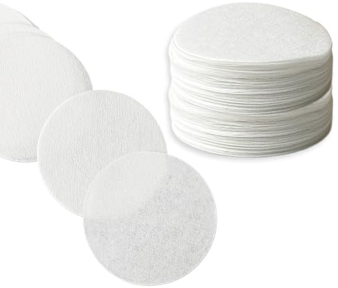 500 fogli di carta filtrante concentrata per macchina da caffè italiana, usa e getta, portatile, per ristorante, stile minimalista, bianco (53 mm)