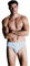 NOTTINGHAM 3 Pezzi Slip Uomo SM416S in Filo di Scozia,Bianco, 6/XL