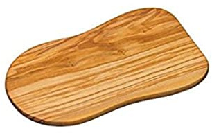 Kesper Schneidebrett 30x18x1,2cm aus Olivenholz, Holz, braun, 30 x 18 x 1.2 cm