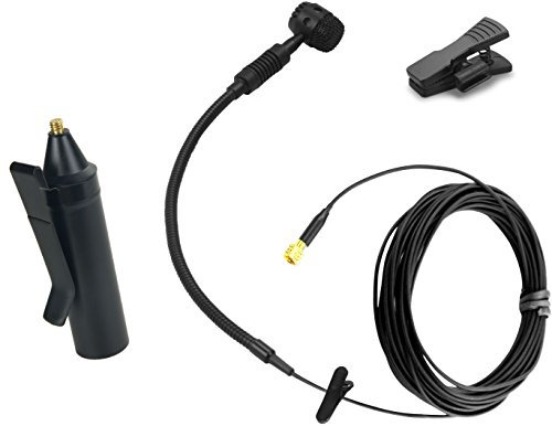 heimu Instrument Mikrofon mit Ständer Halterung Clip for Saxophone