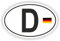 Länderkennzeichen EU Auto LKW Anhänger Länderkennzeichen (Deutschland)
