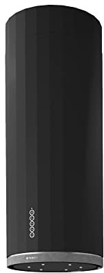 FABER Cappa isola Corinthia isola finitura grigio scuro e cemento 37 cm