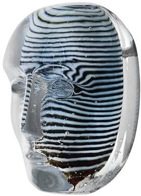 Kosta Boda Look Big Brain Skulptur