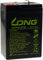 KungLong Batterie de rechange pour Peg Perego Feber Injusa Smoby 6 V 4,5 Ah 6 V