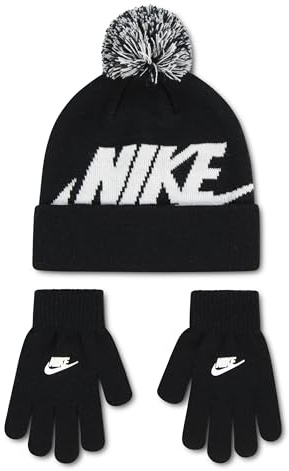 NIKE Unisex Kids Rn0030 Short 6 Pairs Eu 23 1/2-27 SOCKS, Black/White