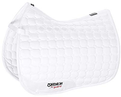 Eskadron Basic Glossy Compact in vielen Farben, Größe:Dressur (DL), Farbe:White