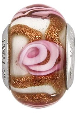 Venetiaurum - Charm-Anhänger aus Original-Muranoglas und Silber 925 - Schmuck Made in Italy“ zertifiziert