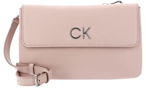 Calvin Klein Re-Lock Double Xbody With Flap Spring Rose